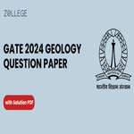 GATE 2024 Geology Question Paper with Answer Key PDF February 4 shift 1 ZPYP